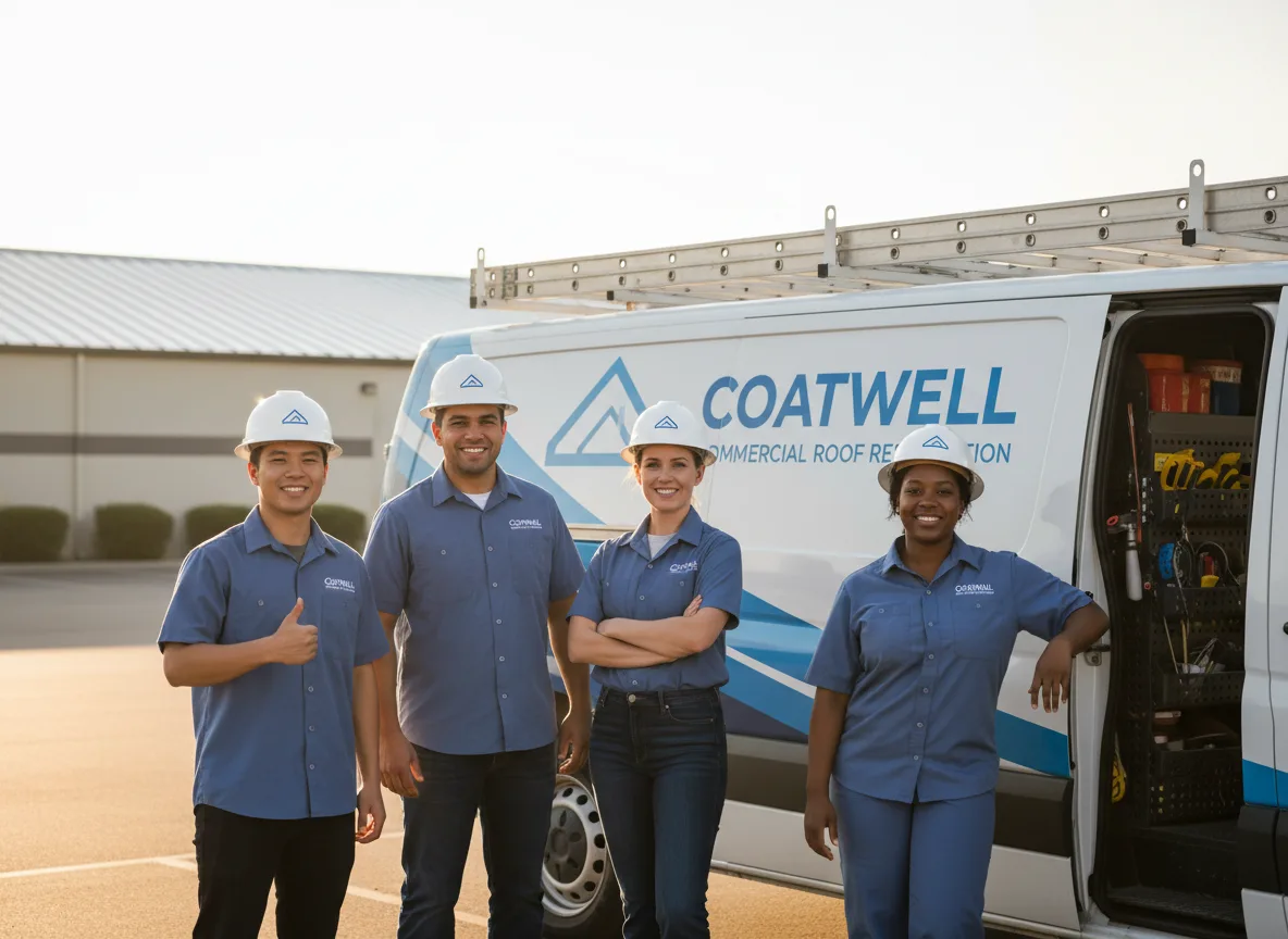 Commercial roof coating company in Arlington, VA